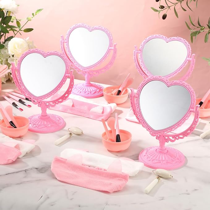 8 Set Spa Party Supplies for Women Spa Party Favors Bulk Include Heart Shaped - Image 4