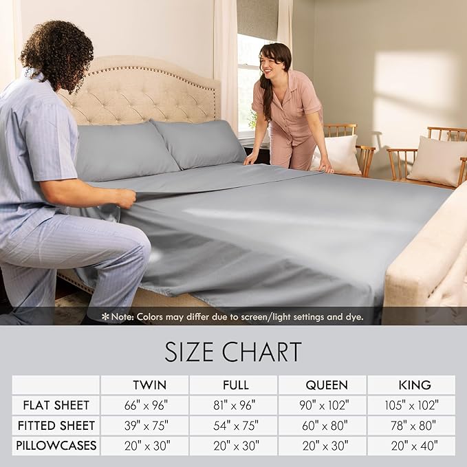 ClevaHome Queen Size Sheets - Image 7