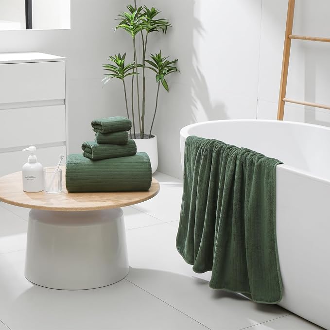 YTYC 39x78 Bath Sheet Extra Large Bath Towel - Image 2