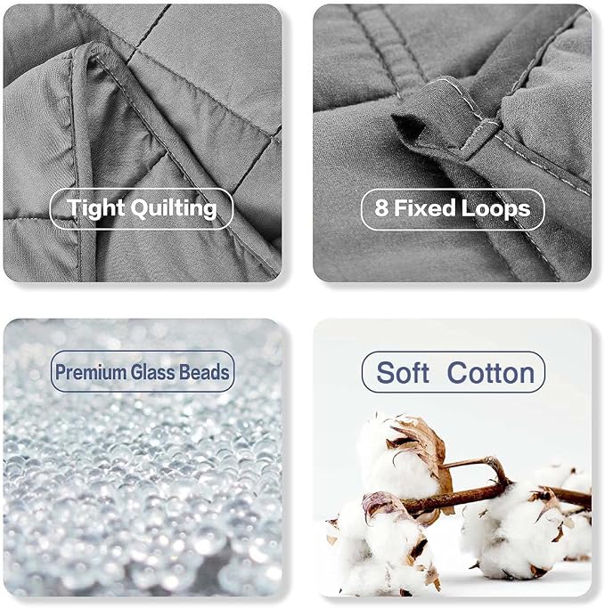 RJOP Weighted Blanket 5lbs 41"x60" - Image 5