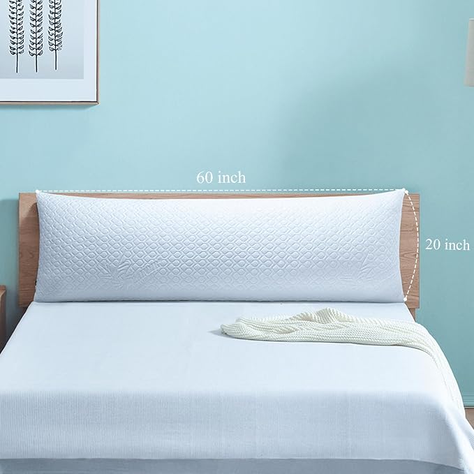 Rainmr Extra Long Body Pillow Cubies Memory Foam 150x50cm – Anime Body Pillow - Image 2