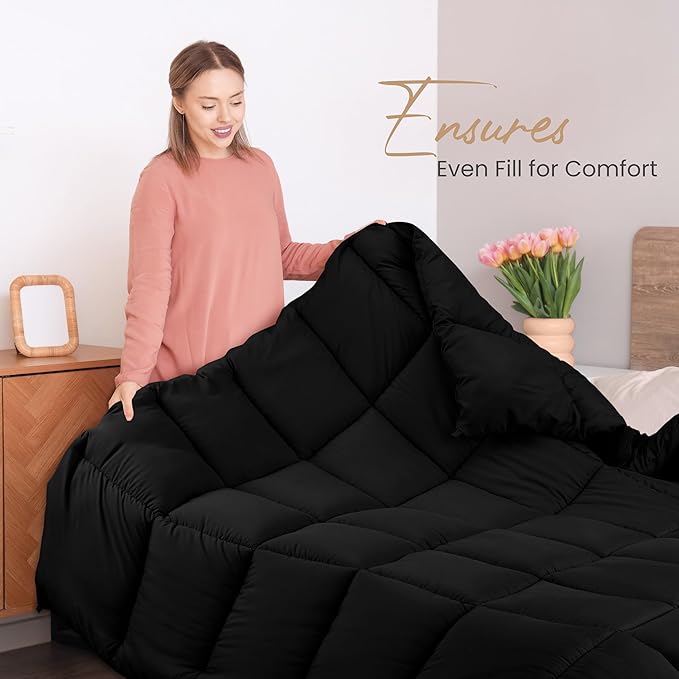 Utopia Bedding Comforters King Size, All Season Duvet Insert, Down Alternative - Image 5