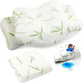 Hahafelt Cooling Cervical Pillowcase Waterproof Bamboo Neck Pillow Case by Hahafelt
