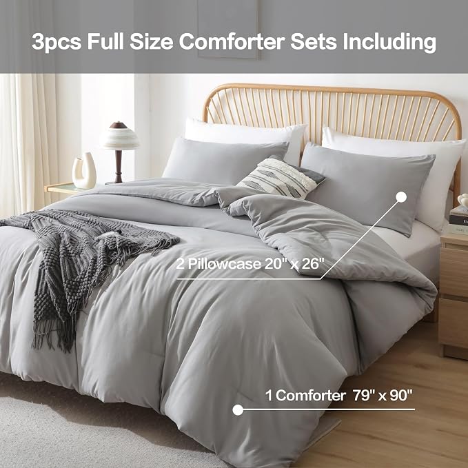ROSGONIA Full Size Comforter Sets - Image 3