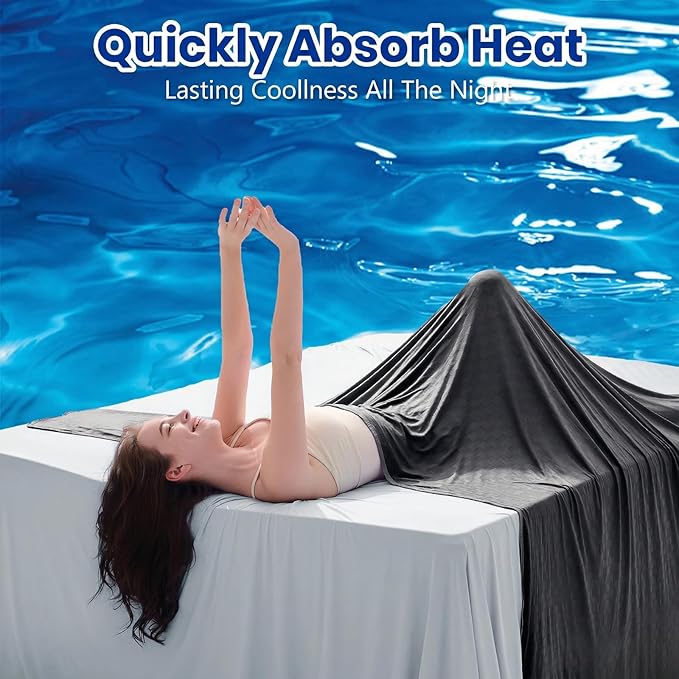 Topcee Cooling Blanket King Size- 90"x108" Summer Cooling Throw Blanket - Image 2
