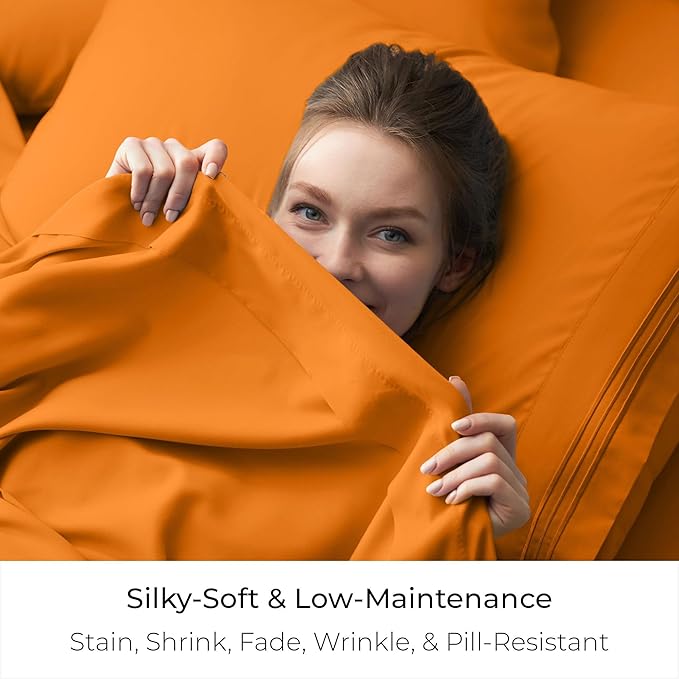 Mellanni Twin XL Size Flat Sheet - Image 5