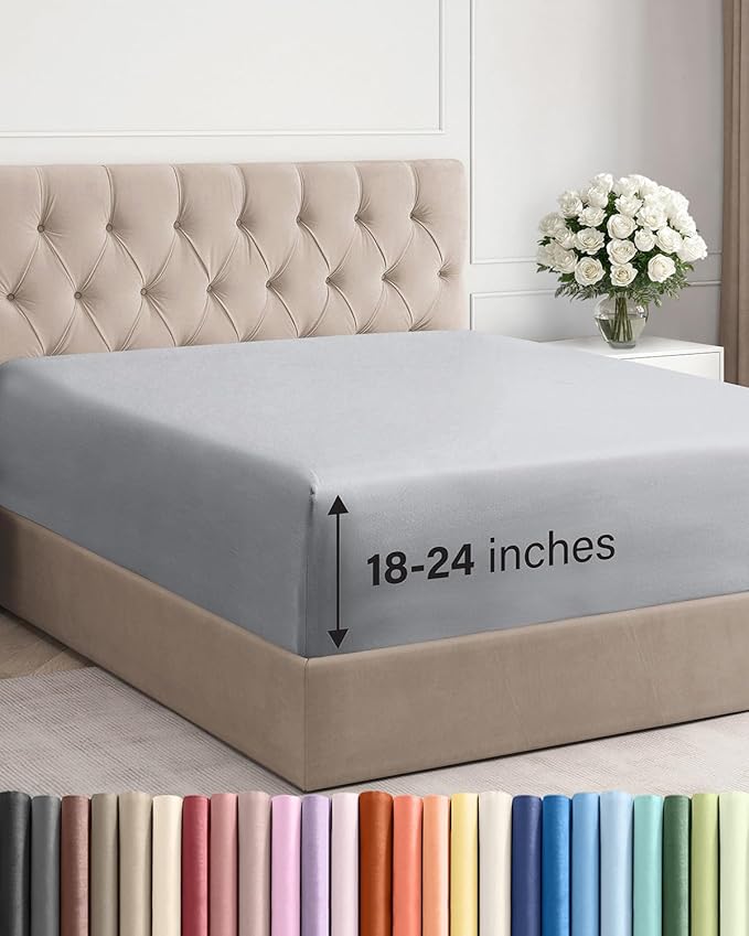 Extra Deep King Fitted Sheet by CGKUnlimited
