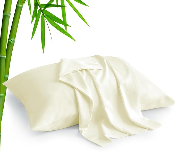 BEDELITE King Size Pillow Cases Set of 2, Rayon Derived from Bamboo, Cooling by BEDELITE