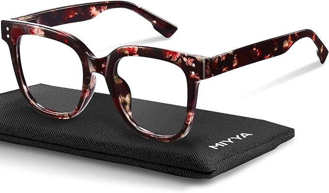 miyya Blue Light Glasses for Women & Men – Oversized UV & Blue Light Blocker by miyya