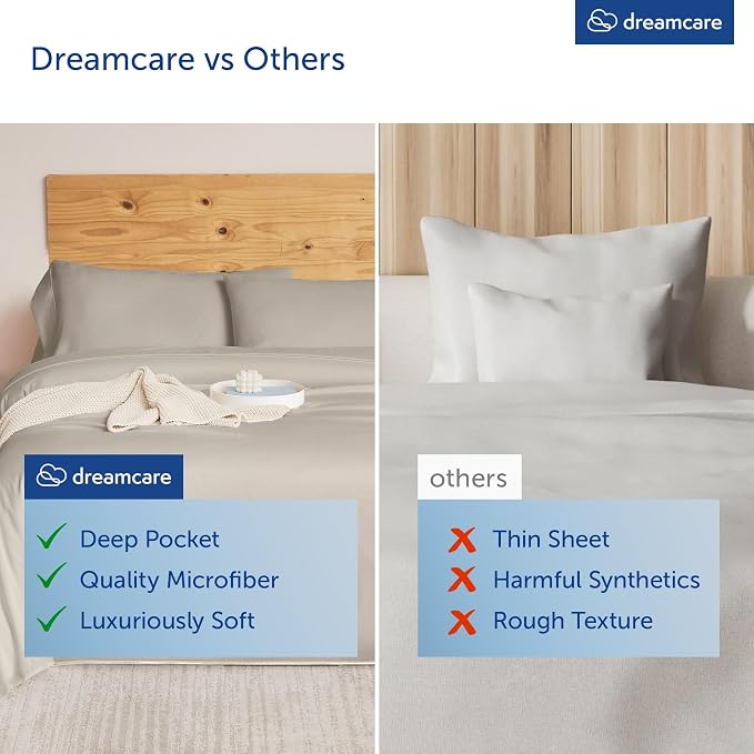 DREAMCARE Queen Sheet Set - Image 7