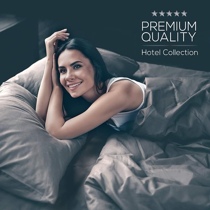 Mueller Ultratemp Bed Sheets Set, Super Soft 1800, 6 Piece California King - Image 8