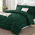 CozyLux California King Comforter Set Emerald Green by CozyLux