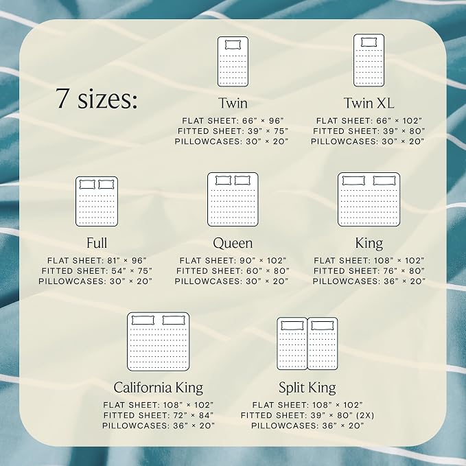 LuxClub 4 PC Full Size Sheet Set, Breathable Luxury Bed Sheets, Deep Pockets - Image 7