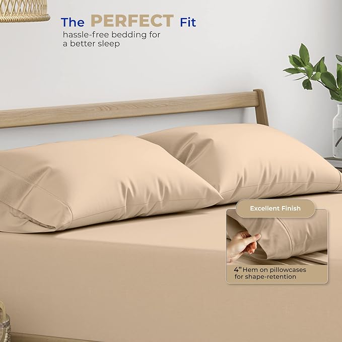 Thread Spread 100% Cotton King Size Pillow Cases Set of 2 - Image 4