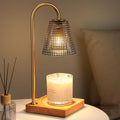 Hong-in Black and Gold Candle Warmer Lamp by Hong-in