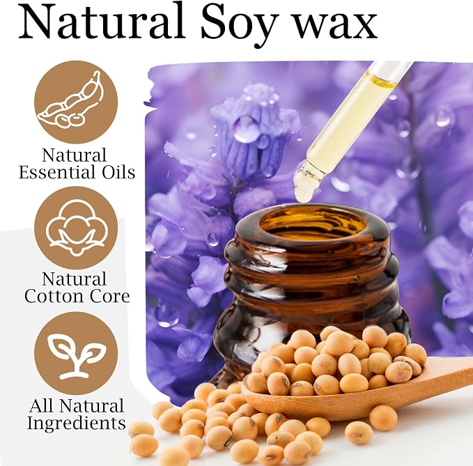 Candles Gifts for Women, Natural Soy Wax Candle for Home Scented Perfect for - Image 3