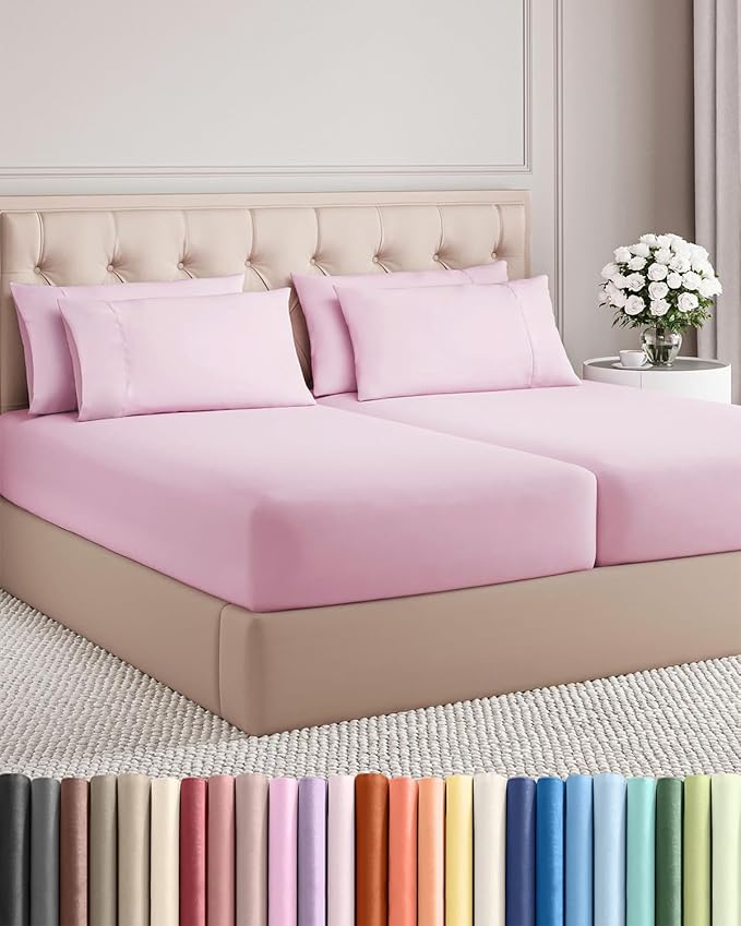 Split King 7 Piece Sheet Set by CGKUnlimited