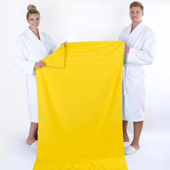 American Soft Linen 35x70 Jumbo Large Bath Towel, 600 GSM 100% Cotton Turkish - Image 5