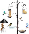 YINGYM Bird Feeding Station Kit, 87 Inches Bird Feeder Pole, Premium Feeder by YINGYM