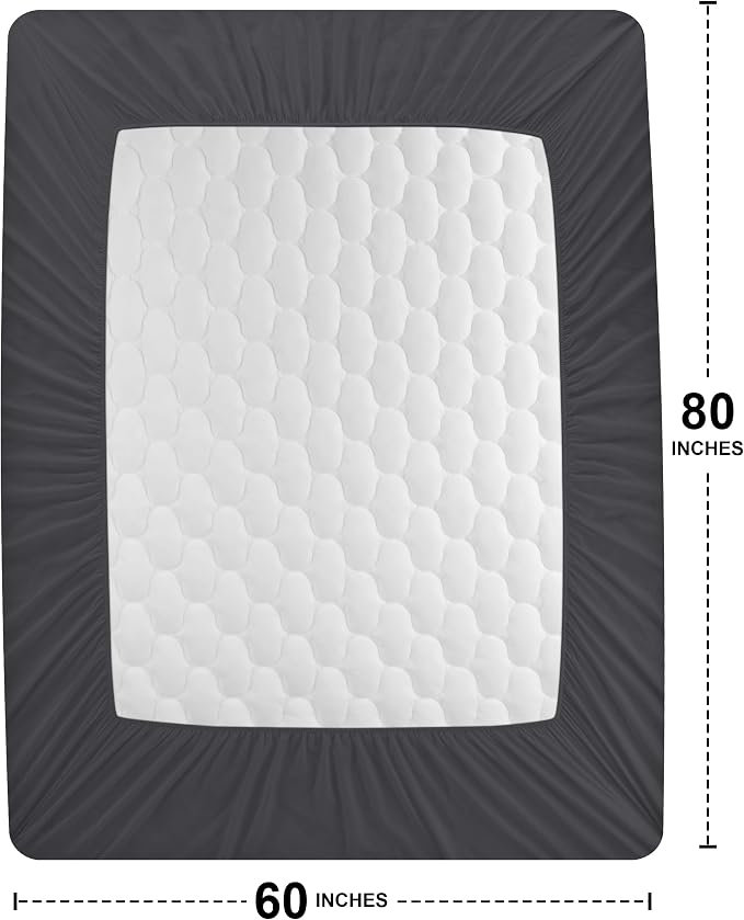 Utopia Bedding Waterproof Mattress Protector, Queen Mattress Pad, Noiseless - Image 4