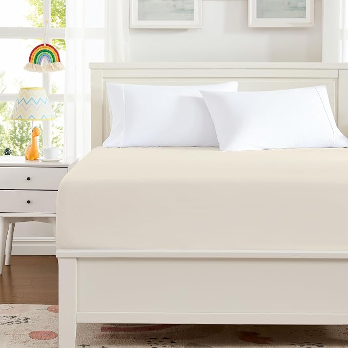 Hotella 100% Microfiber Twin Size Fitted Sheet Only, Ultra Soft Hotel Quality - Image 4