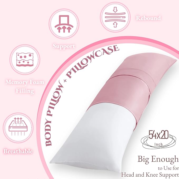 Ubauba Memory Foam Body Pillow - Image 3