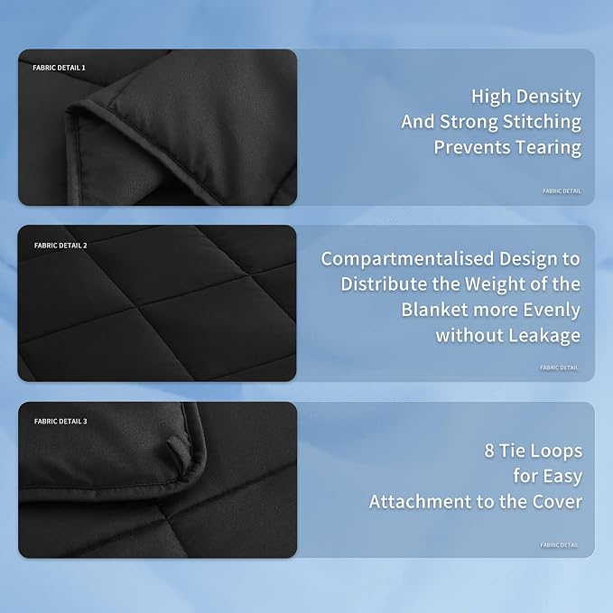 Topcee Weighted Blanket for Adults, Minky Dots Heavy Blanket for Woman - Image 7