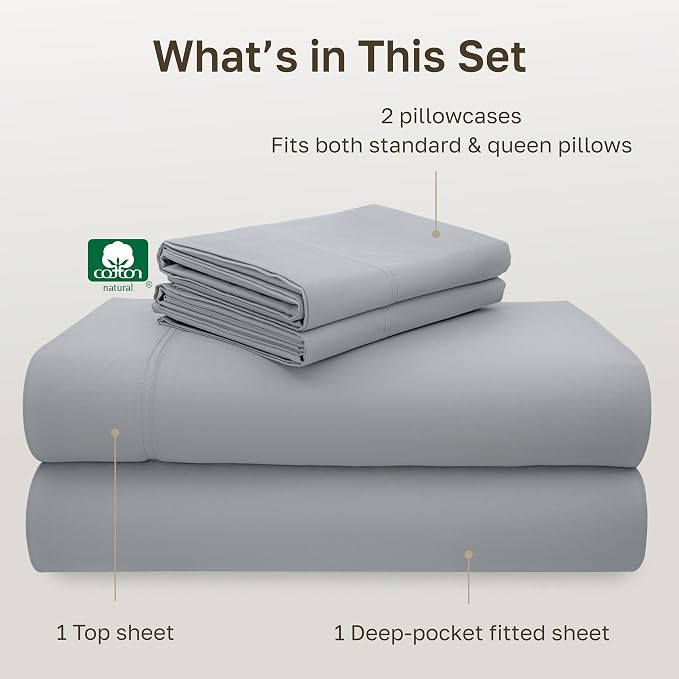 California Design Den Queen Size Sheet Set - Image 4