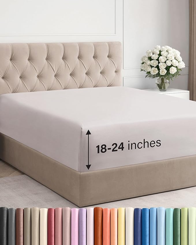 Extra Deep Full Fitted Sheet by CGKUnlimited