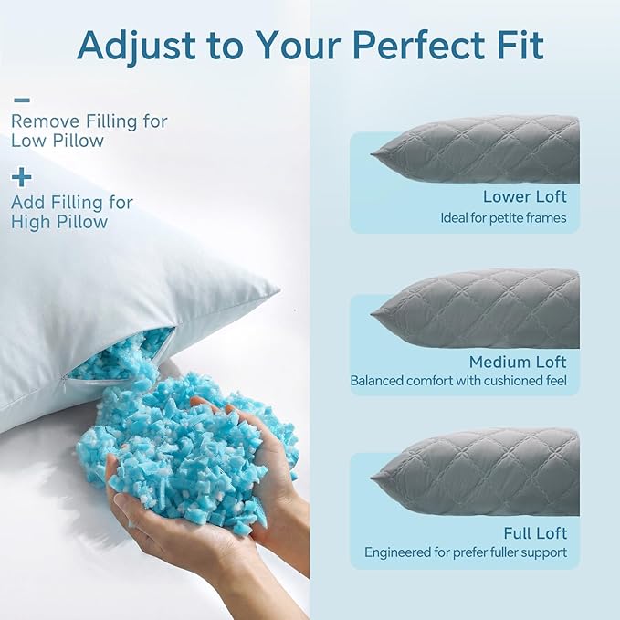 BEDELITE Cooling Body Pillow for Adults, Creative Ultra Soft Cool-Touch Quilted - Image 6
