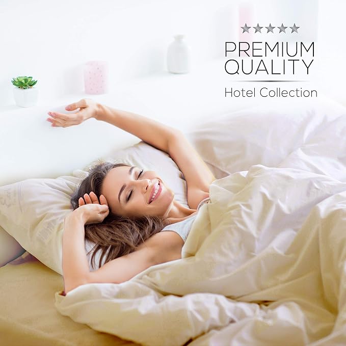 Mueller Luxury 6 PC Full Size Bed Sheets, Super Soft 1800, Deep Pocket up to - Image 8