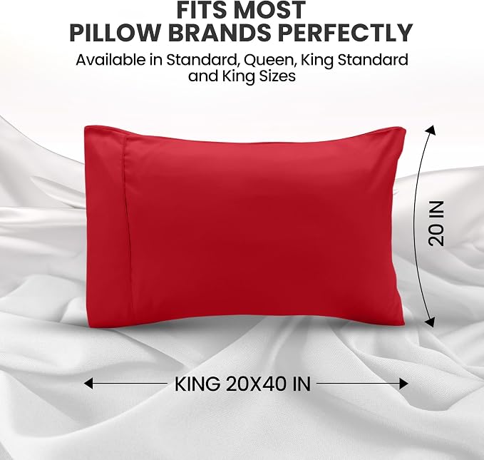 Utopia Bedding King Pillow Cases - Image 2