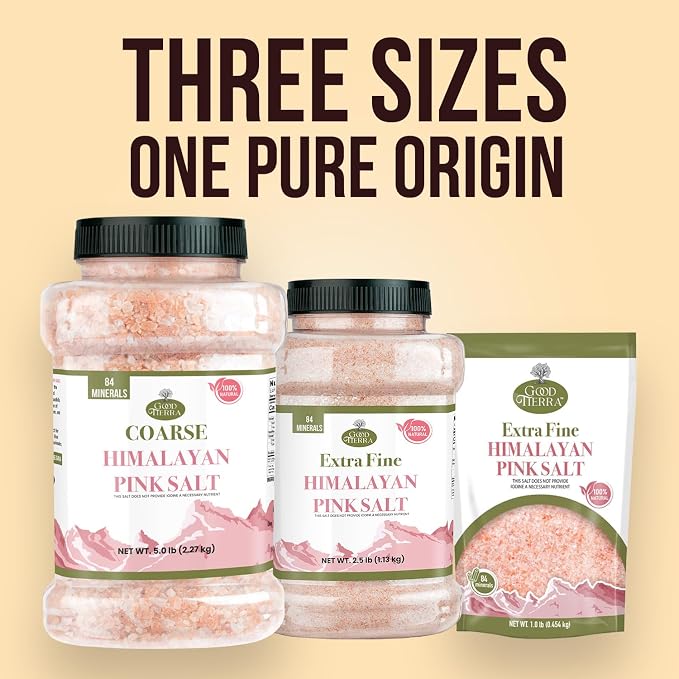 Good Tierra Himalayan Pink Salt in Jar - Image 5