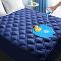 MEELUS Waterproof Queen Mattress Protector, Breathable Queen Size Mattress Pad by MEELUS