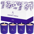 TranquilBliss Lavender Candles for Home Scented, 8 oz Scented Candles Present by Unknown
