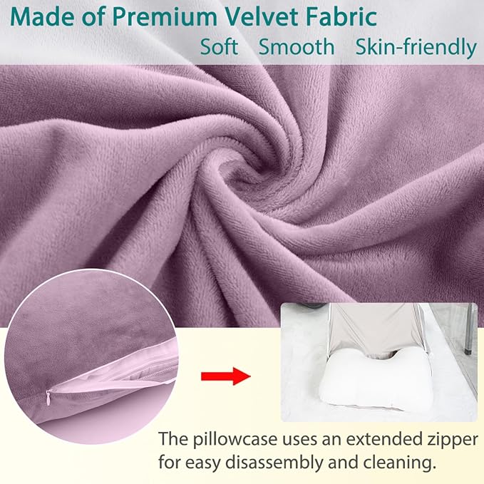 Shredded Memory Foam Body Pillow, Pregnancy Pillows - Image 6