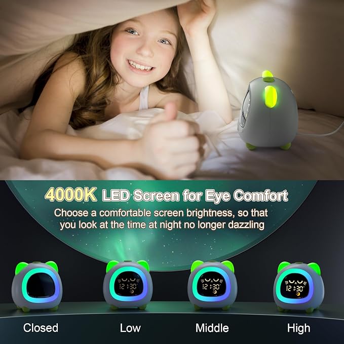 ANALOI Alarm Clock for Kids, Ok to Wake Clock for Kids - Image 7