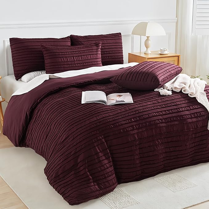 NEXHOME PRO Duvet Cover, 3 Pieces Boho Tufted Duvet Cover Set, Soft and - Image 2