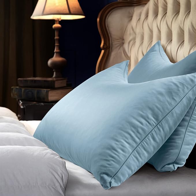 Cooling Crescent Curved Side Sleeper Pillowcase Cover, 20 * 36 Inches King Size - Image 7