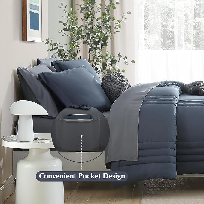 Monbix Twin XL Size Comforter Set - Image 4