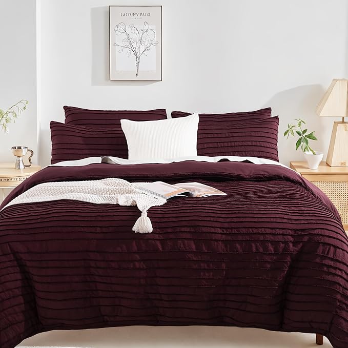 NEXHOME PRO Twin Duvet Cover, Pieces Boho Tufted Duvet Cover Set, Soft and - Image 8