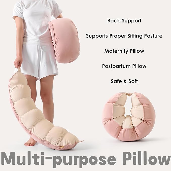 Peallow – Long Round Body Pillow - Image 7