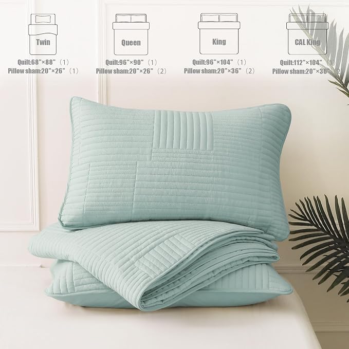 Whale Flotilla Ultra Soft California King Quilt Bedding Set, Lightweight - Image 7