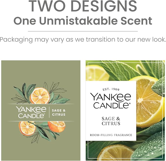 Yankee Candle Sage & Citrus Scented Signature 20oz Large Tumbler 2-Wick - Image 8