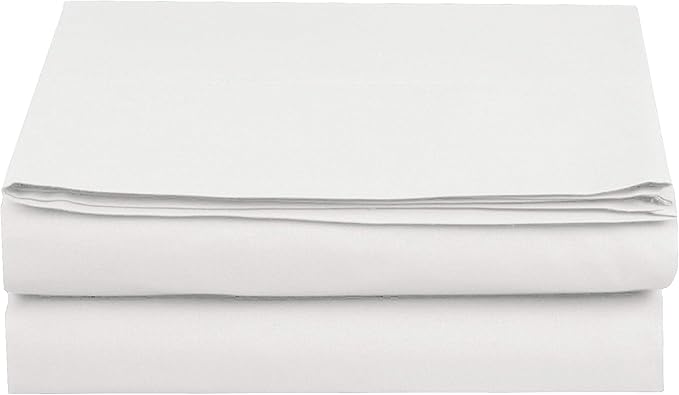 Elegant Comfort Premium Hotel Quality 1-Piece Flat Sheet, Luxury and Softest by ELEGANTCOMFORT