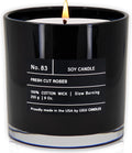 Lulu Candles | Fresh Cut Roses | Smells Floral & Musky | Luxury Scented Soy Jar by LULUCANDLES