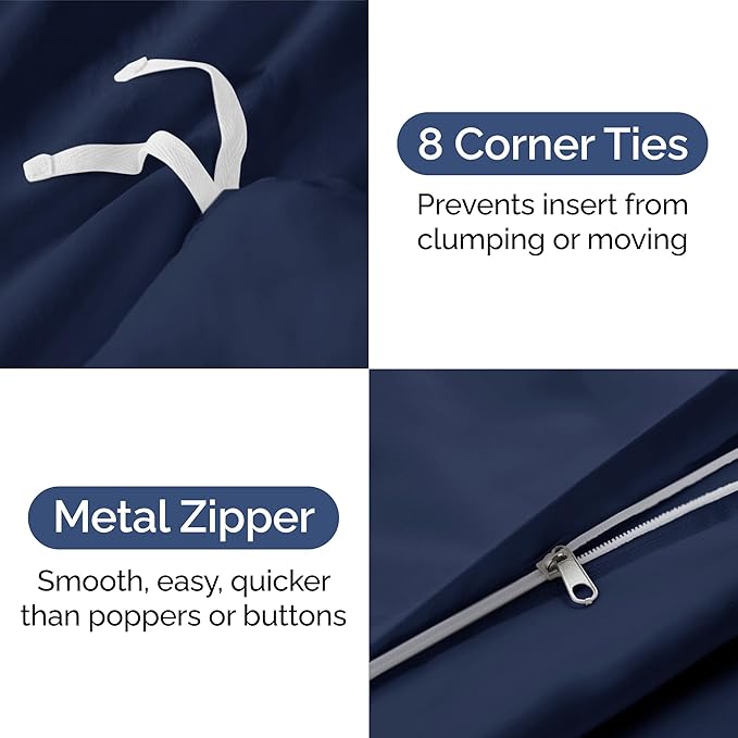 Duvet Cover Cal King Size Set - Image 4