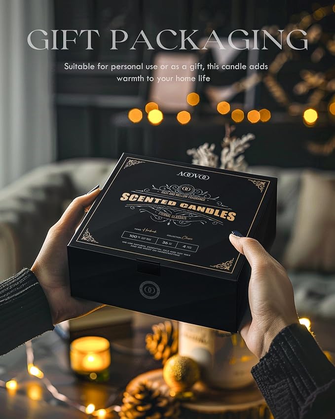 AOOVOO Scented Candles for Men - Image 6