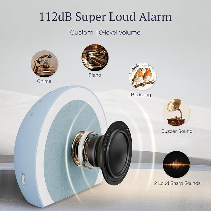 ANJANK Super Loud Alarm Clock - Image 6