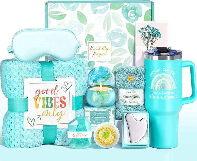 Suhctuptx Birthday Gifts for Women, Unique Self Care Gifts Get Well Soon Basket by SuhctuptxAccompanyUInLife